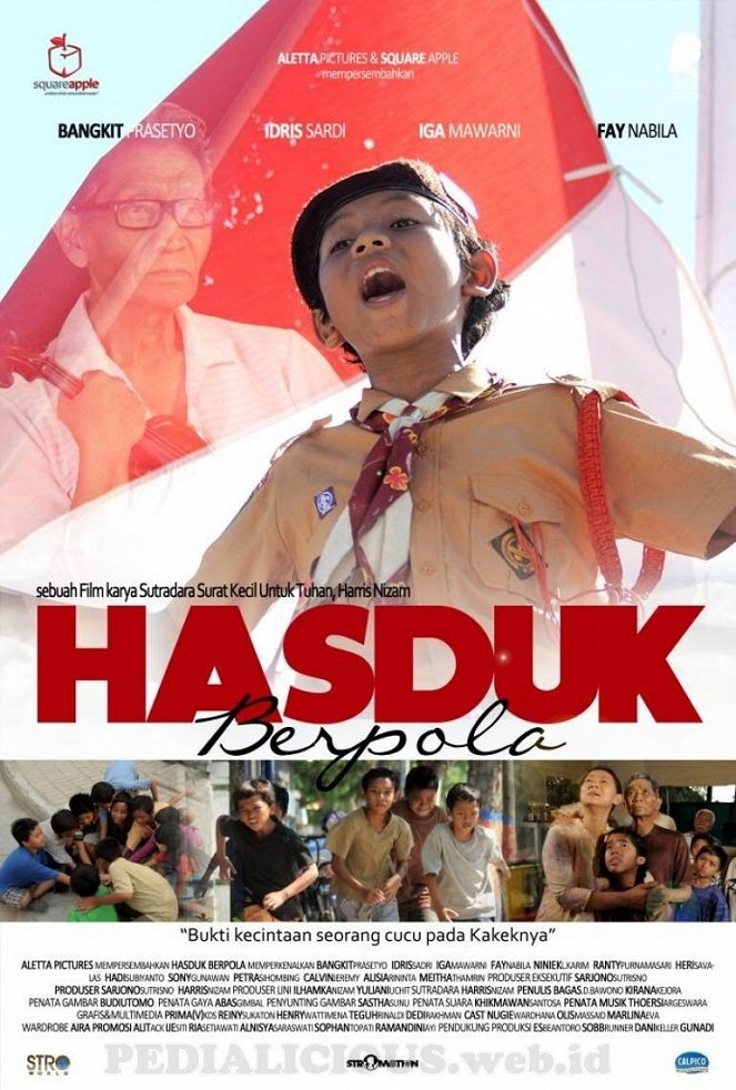 Hasduk berpola - Affiches