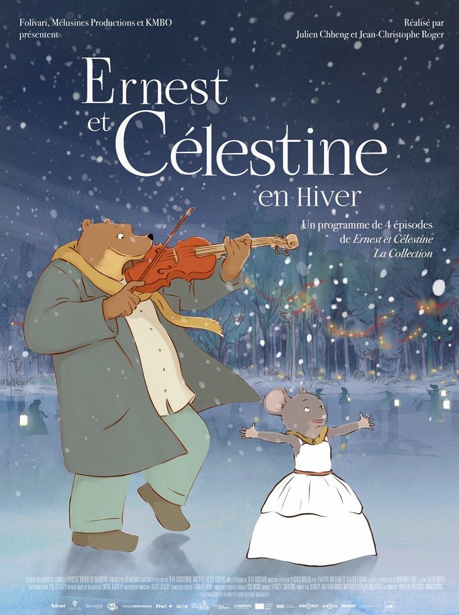 Ernest & Celestine. Cuentos de Invierno - Carteles