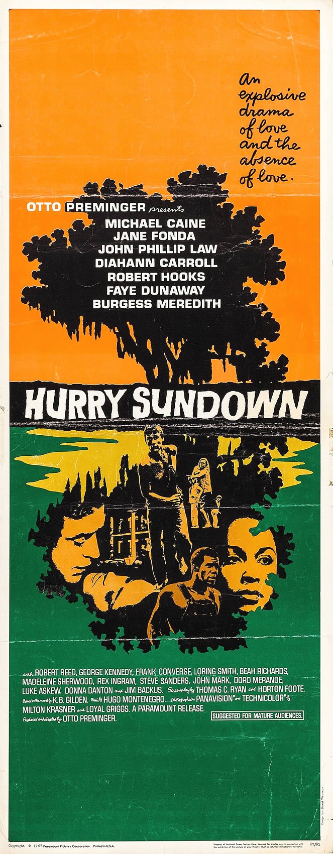 Hurry Sundown - Cartazes