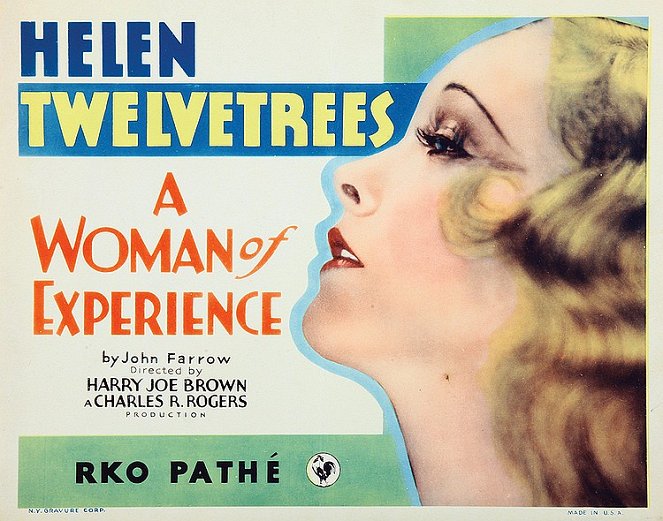 A Woman of Experience - Carteles