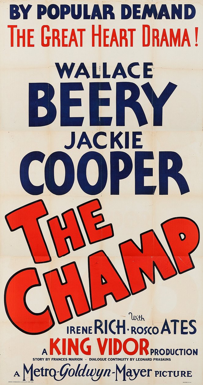 The Champ - Plakáty