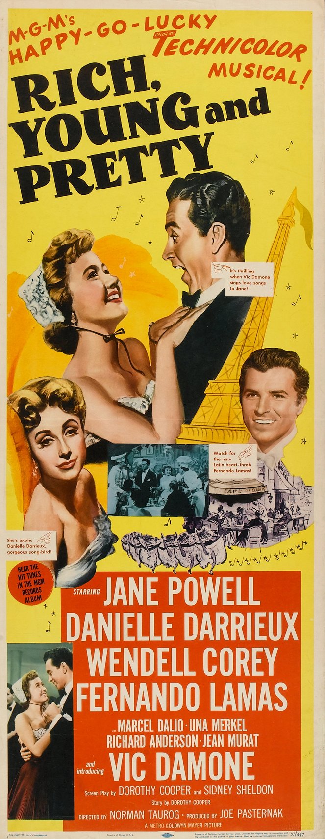 Riche, jeune et jolie - Affiches