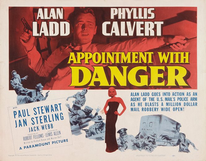 Appointment with Danger - Plakate