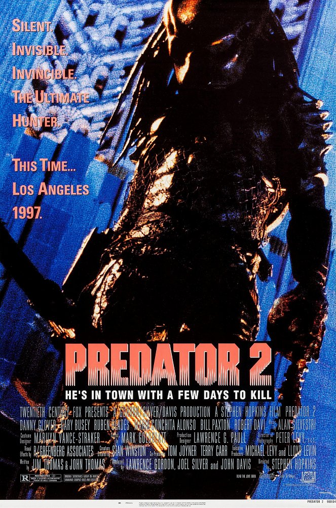 Predator 2 - Affiches