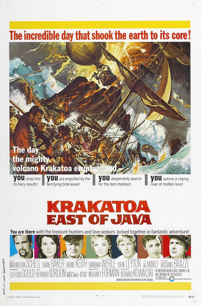 Krakatoa - Das größte Abenteuer des letzten Jahrhunderts - Plakate