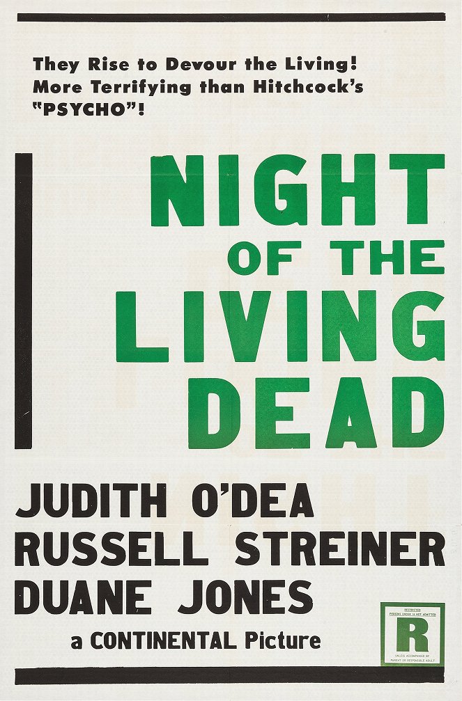 Die Nacht der lebenden Toten - Plakate