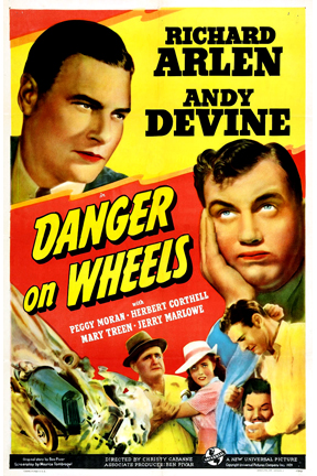 Danger on Wheels - Cartazes