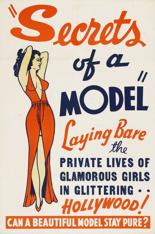 Secrets of a Model - Plakate