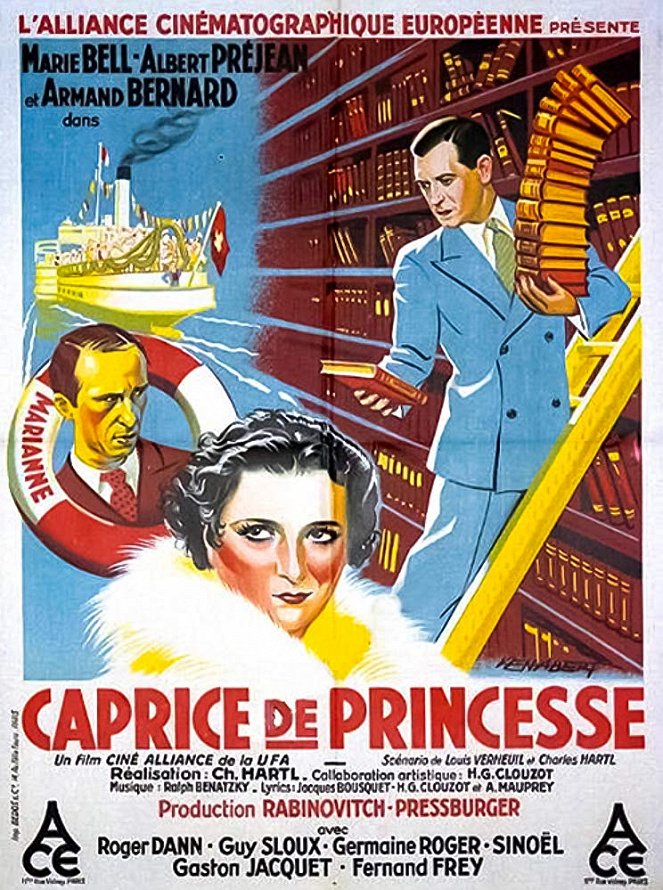 Caprice de Princesse - Plakate