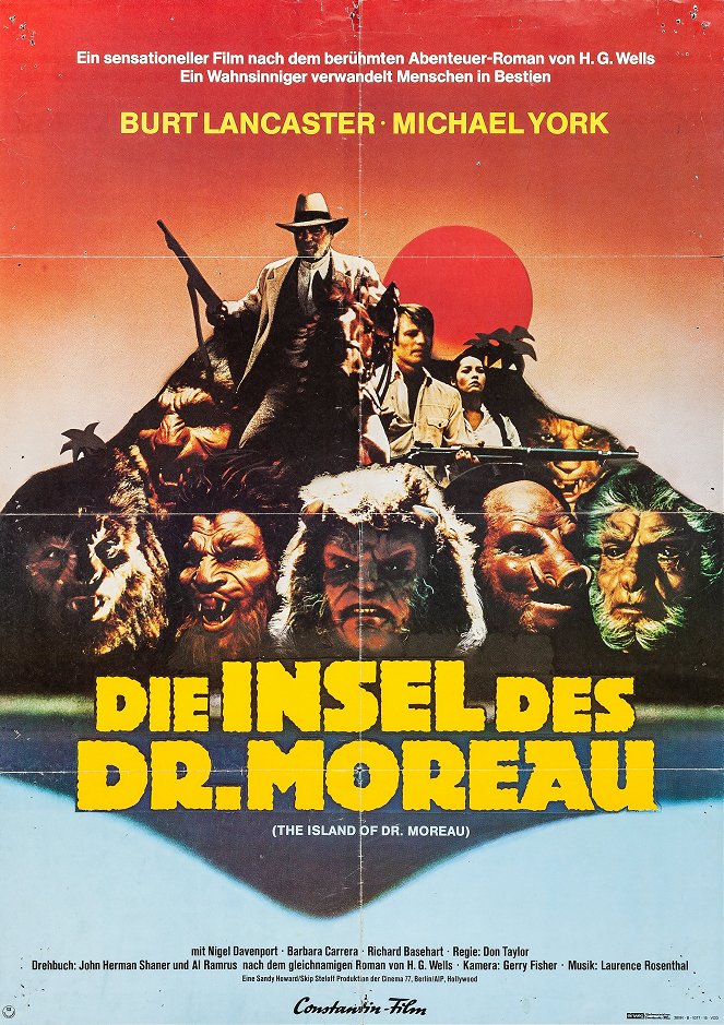 Die Insel des Dr. Moreau - Plakate