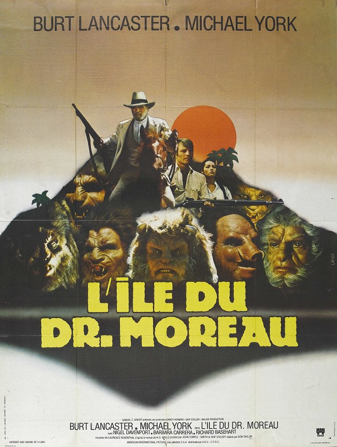 L'Île du docteur Moreau - Affiches