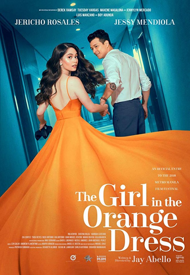 The Girl in the Orange Dress - Affiches