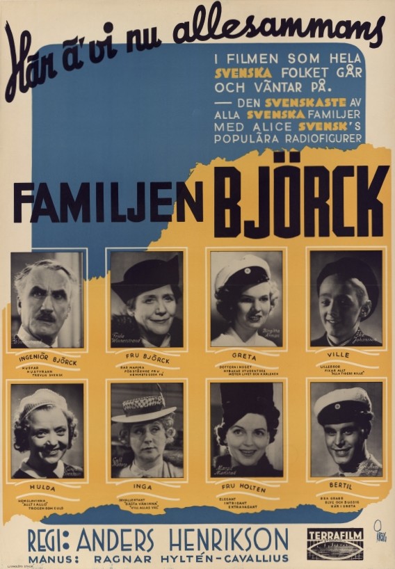 Familjen Björck - Plakate