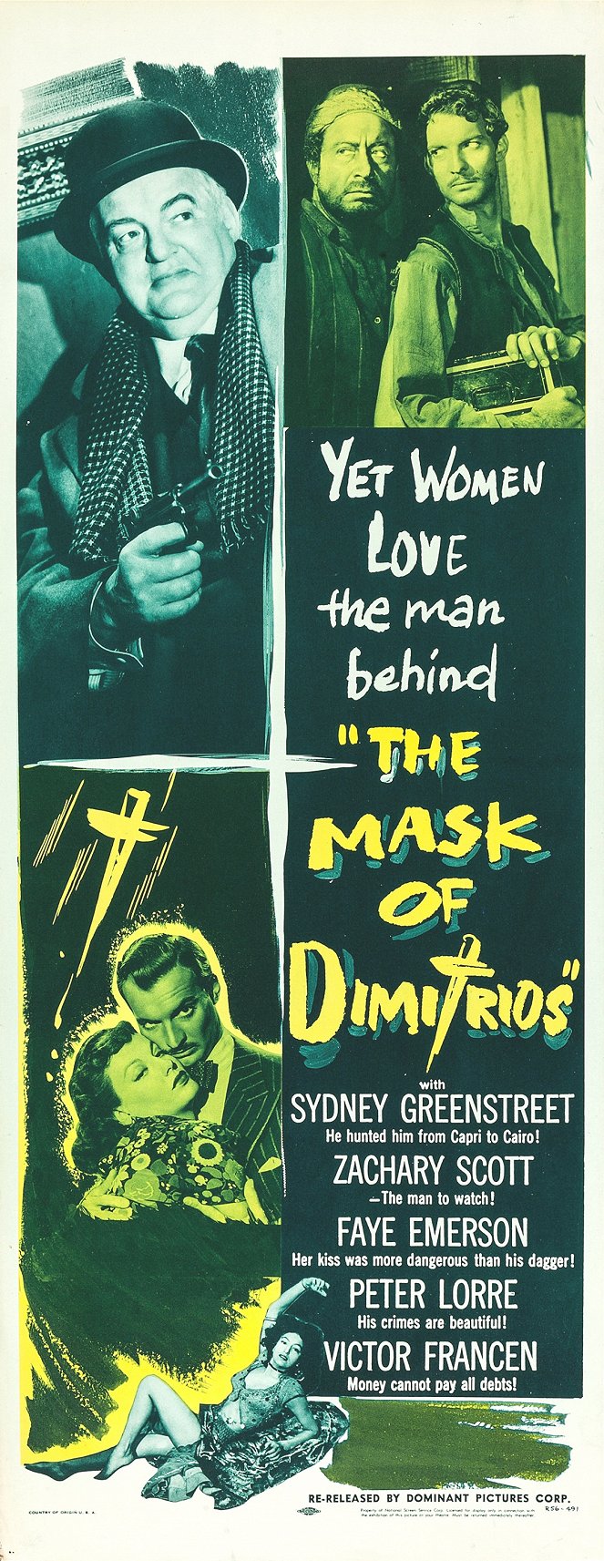 The Mask of Dimitrios - Plakate