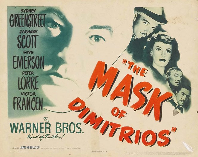 The Mask of Dimitrios - Posters