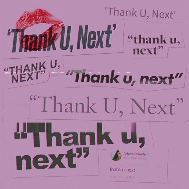 Ariana Grande - Thank U, Next - Plakátok