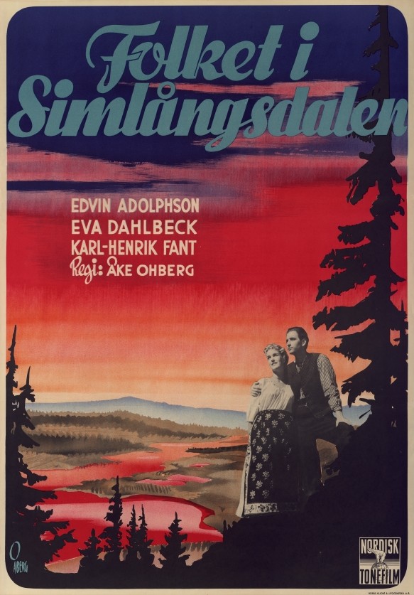 Folket i Simlångsdalen - Affiches