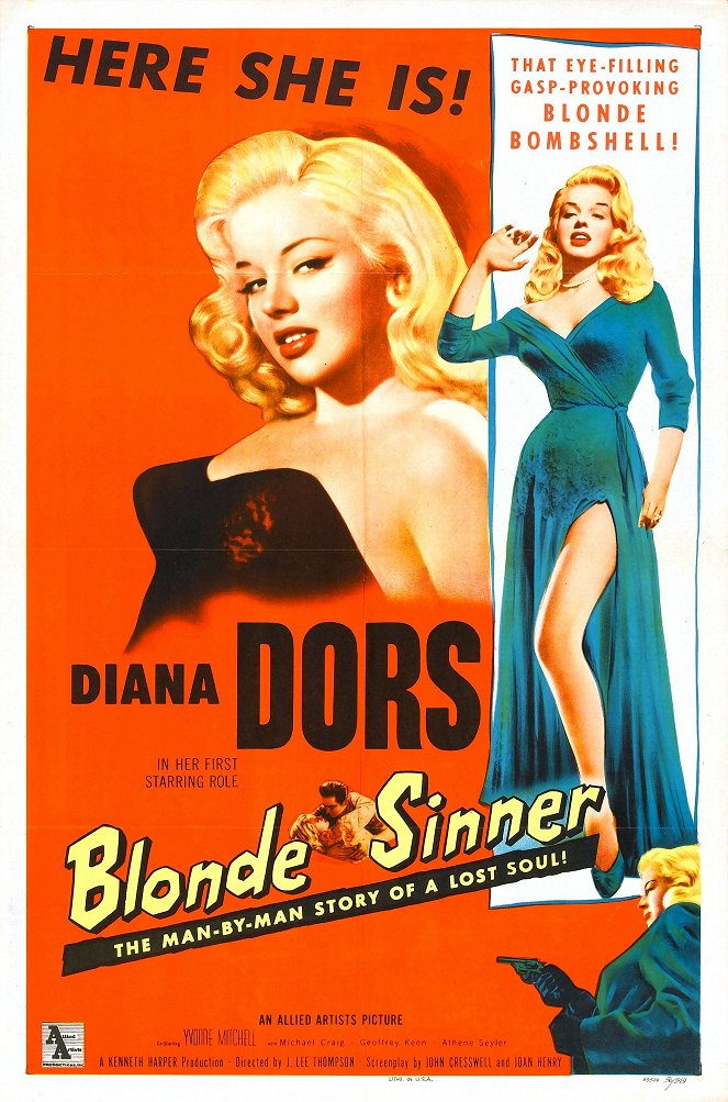 Blonde Sinner - Posters