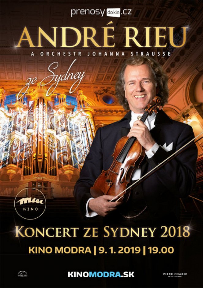 André Rieu zo Sydney: Novoročný koncert - Plagáty
