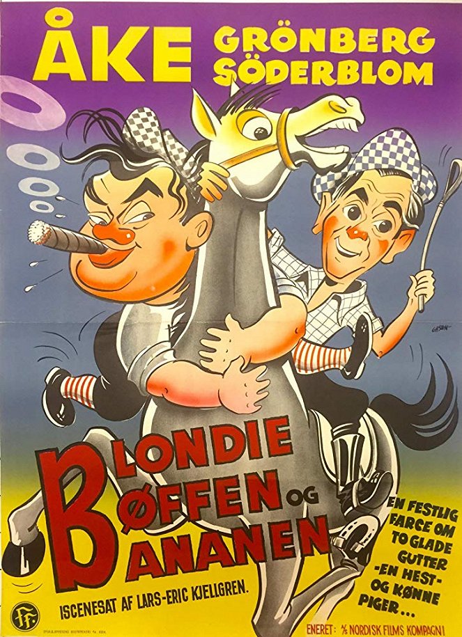 Blondie Biffen och Bananen - Plakáty