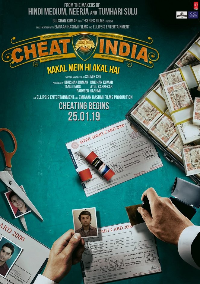 Why Cheat India - Plakátok