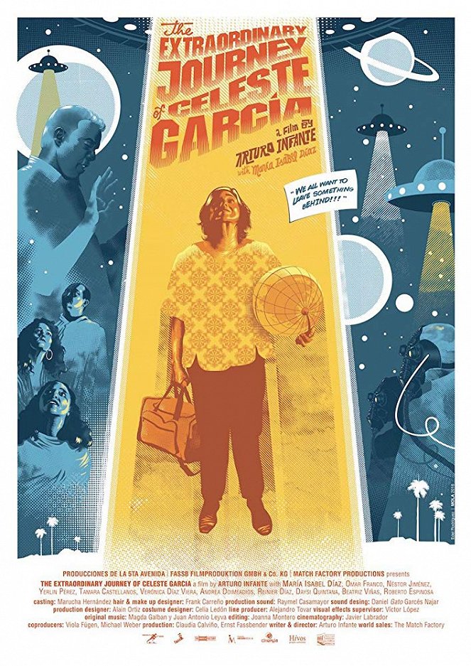 El viaje extraordinario de Celeste García - Posters