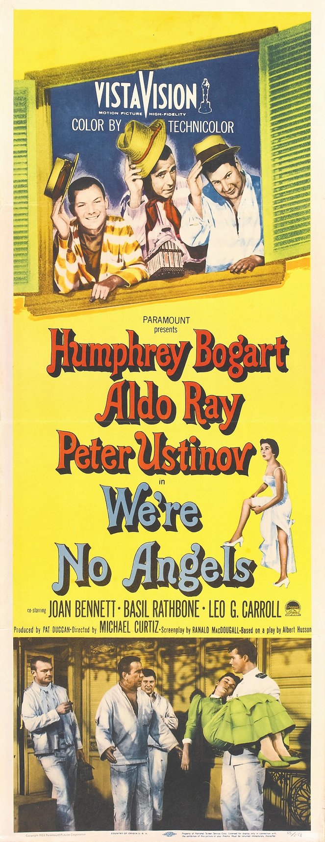 We're No Angels - Posters