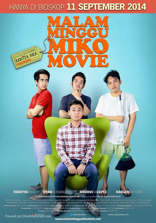 Malam Minggu Miko Movie - Plakate