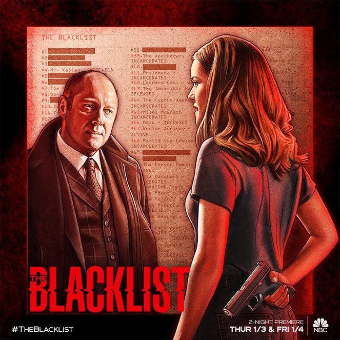 The Blacklist - Season 6 - Plakate