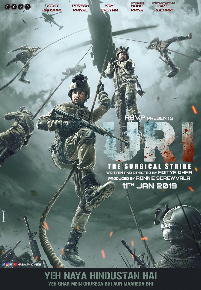 Uri : The Surgical Strike - Affiches