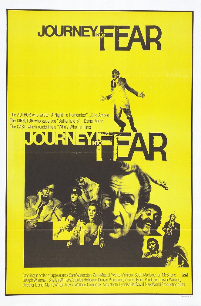 Journey Into Fear - Posters