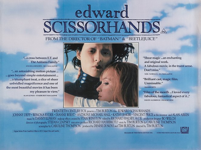 Edward Scissorhands - Posters