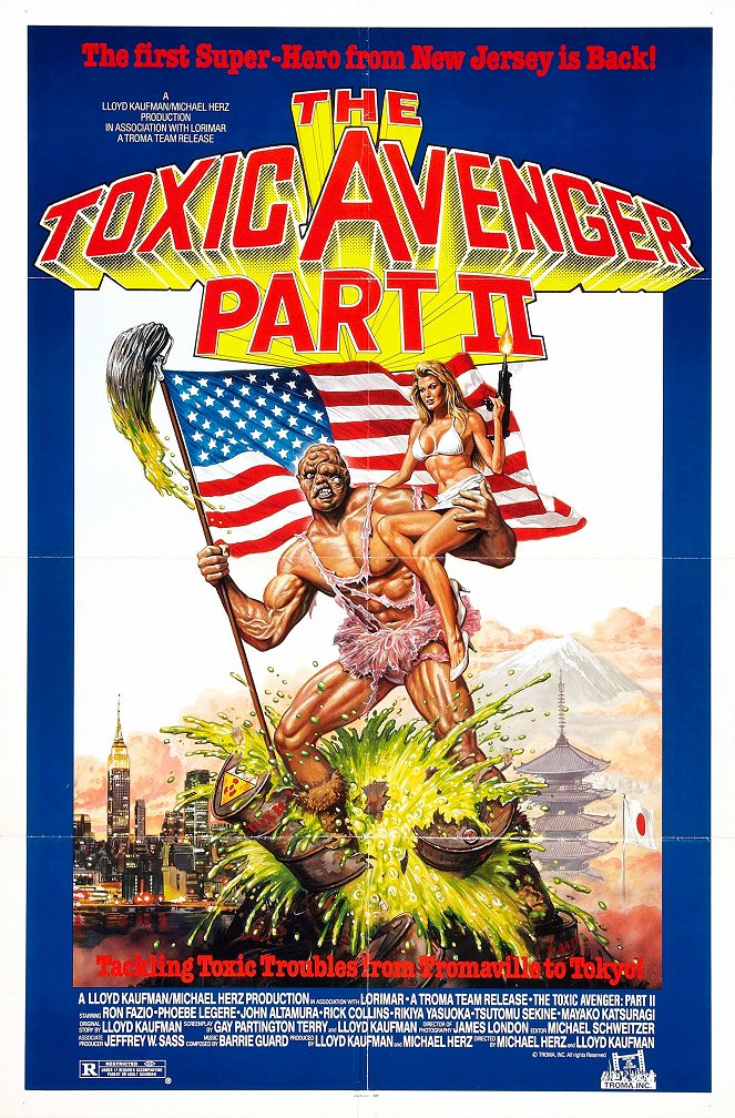 The Toxic Avenger Part II - Plakate