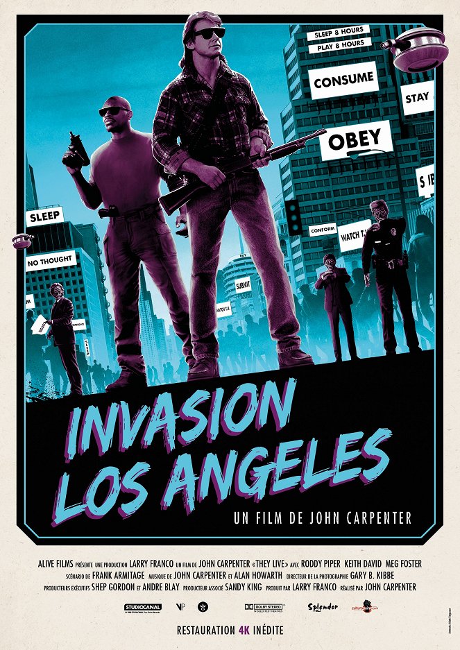 Invasion Los Angeles - Affiches