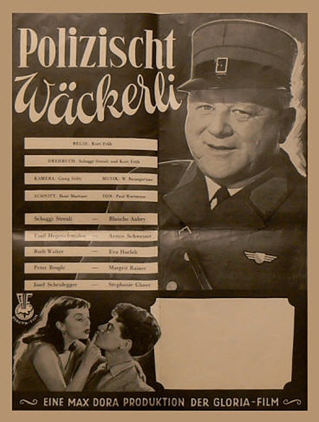 Polizischt Wäckerli - Plakátok