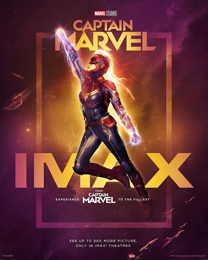 Kapitan Marvel - Plakaty