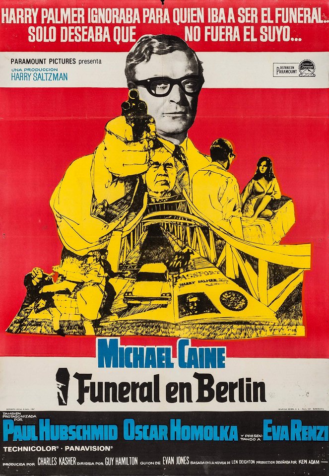 Funeral en Berlin - Carteles