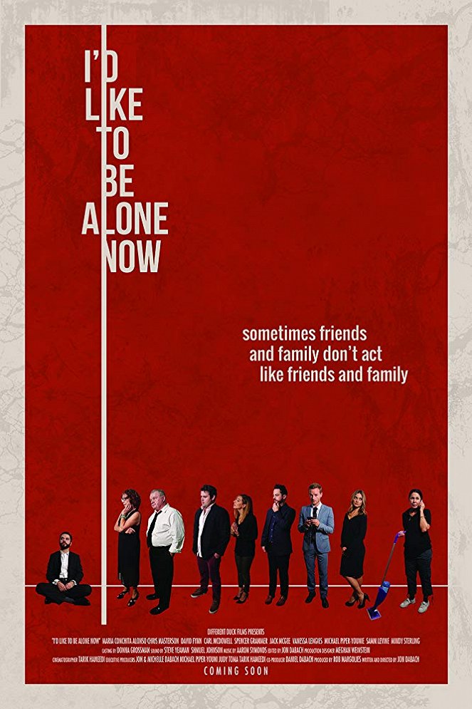 I'd Like to Be Alone Now - Affiches
