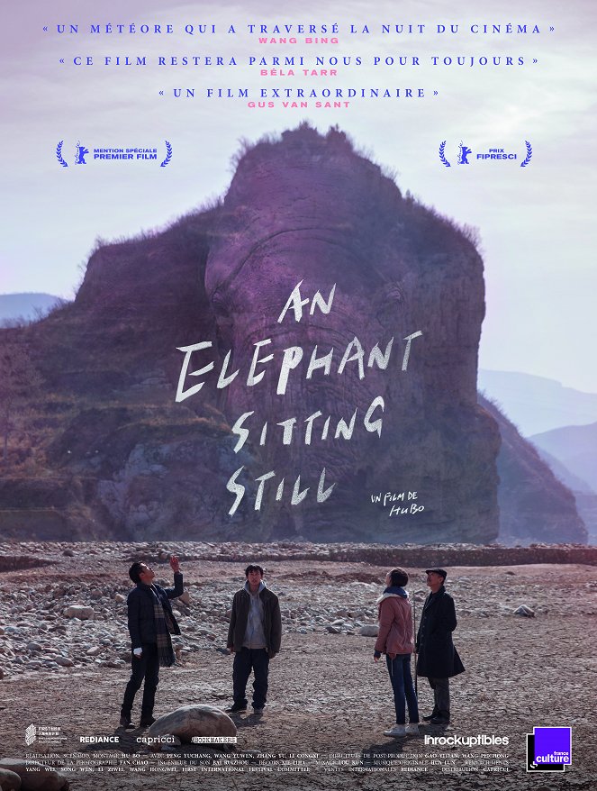 An Elephant Sitting Still - Affiches