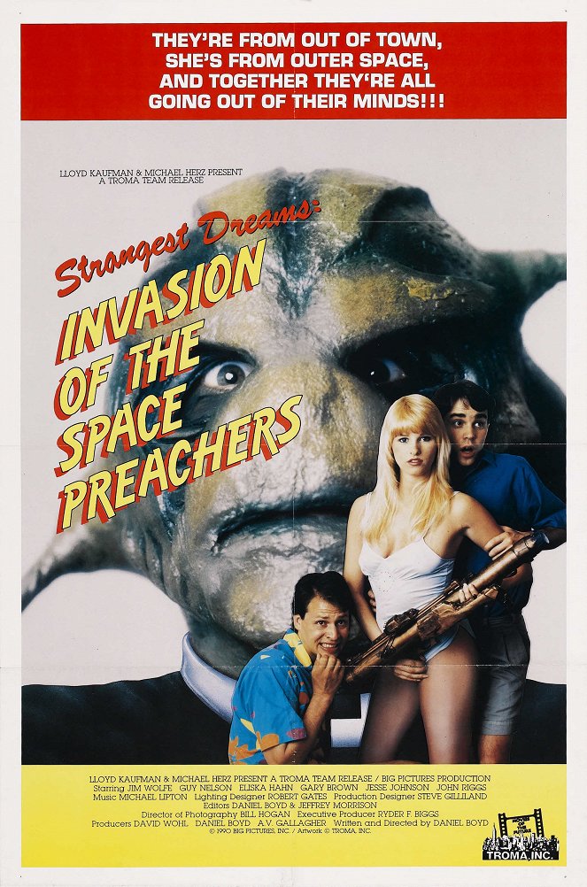 Invasion of the Space Preachers - Plakate