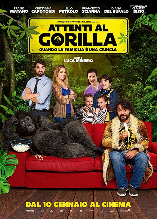 Attenti al gorilla - Cartazes