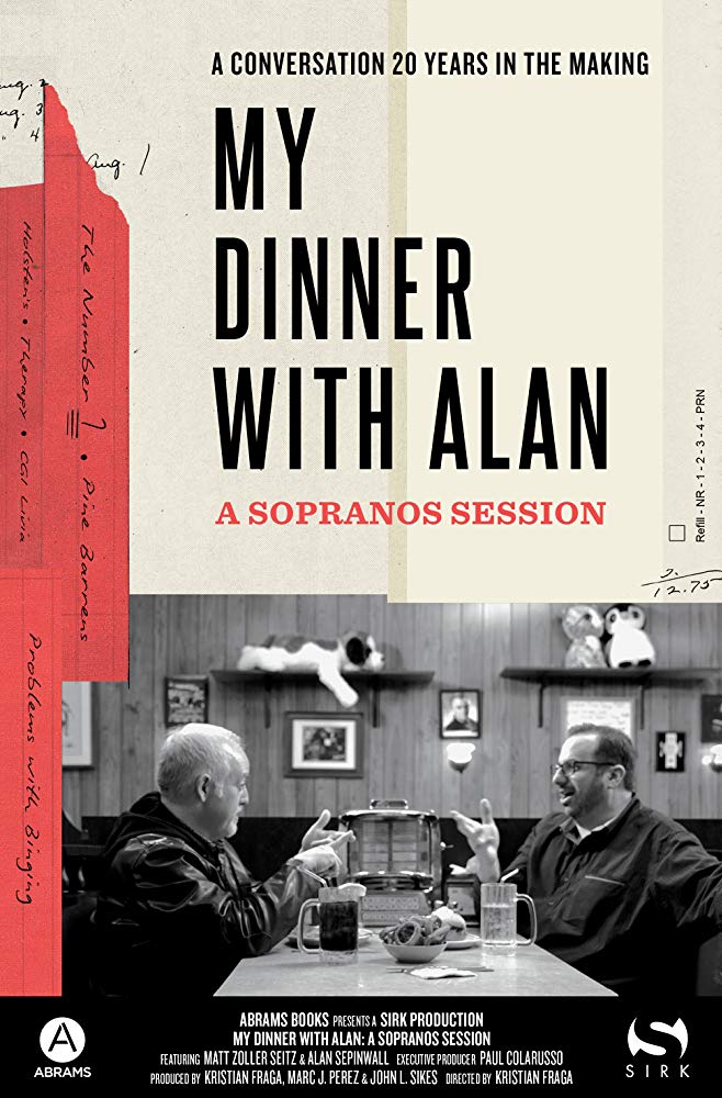 My Dinner with Alan: A Sopranos Session - Plakáty
