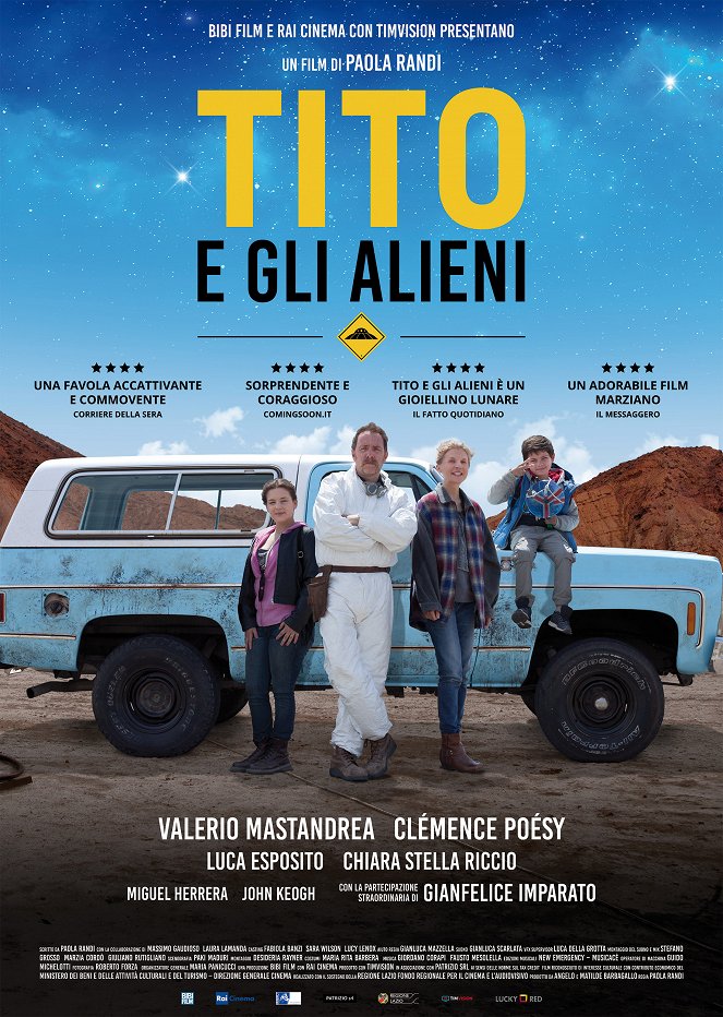 Tito e gli alieni - Plakátok