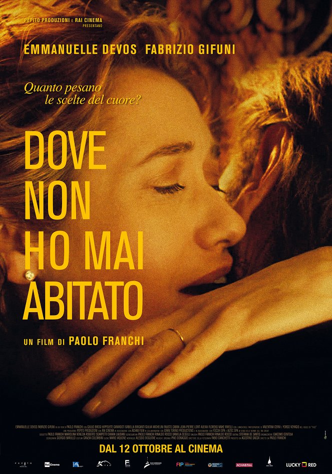 Dove non ho mai abitato - Posters