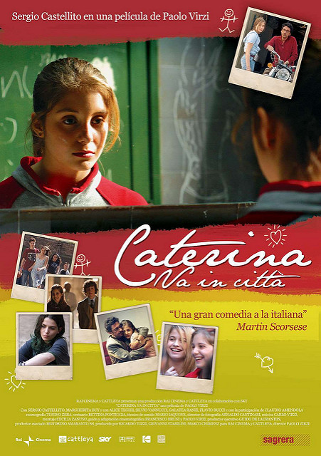 Caterina se va a Roma - Carteles