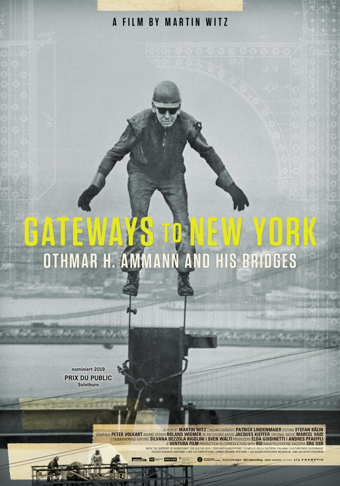 Gateways to New York – Othmar H. Ammann und seine Brücken - Cartazes