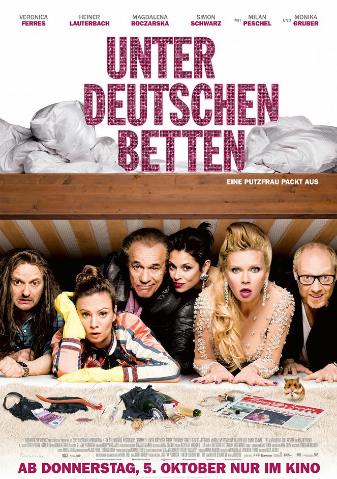 Unter deutschen Betten - Plakáty