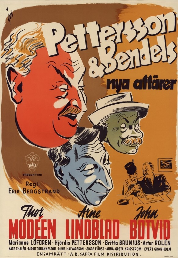 Pettersson & Bendels nya affärer - Posters