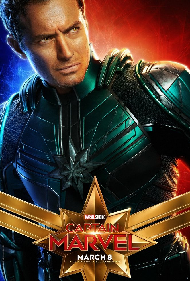 Capitão Marvel - Cartazes