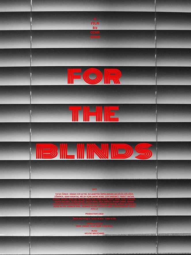 For the Blinds - Plakate